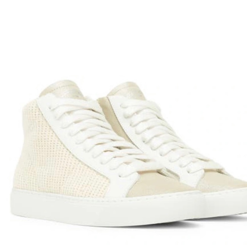 P 448 F21 STAR PACHI Sneakers White Mid Top
